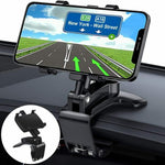Universal Car Phone Mount — 360° Rotation, One-Hand Operation, Fits All Phones
