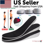 Invisible Height Increase Insoles — Add Up to 3 Inches, Fits Any Shoe
