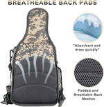 LUXHMOX Fishing Tackle Backpack — Waterproof, Rod Holders, 5+ Compartments