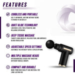 Muscle Massage Gun — Deep Tissue Relief, Multiple Speeds & Heads