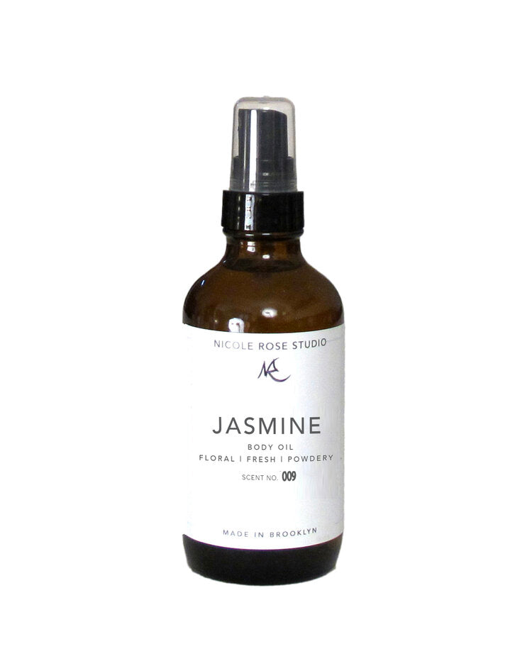 Jasmine Essential Body & Massage Oil — Moisturizing, Fast-Absorbing, Calming