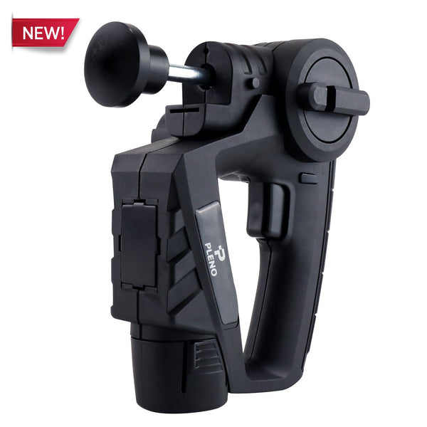Pleno M2.0 Deep Tissue Massage Gun — 30 Speeds, 6 Heads, Whisper-Quiet