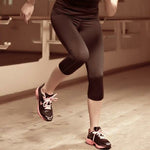 Lauma Active Capri Leggings — Squat-Proof, High-Waist, 4-Way Stretch