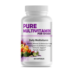 Pure Multi-Vitamins for Women — Energy, Immunity, Hair, Skin & Bone Support