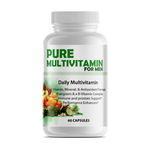 Pure Multi-Vitamins for Men — Energy, Testosterone, Muscle & Immune Support