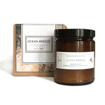 Ocean Breeze Soy Wax Candle — Long Burn, Clean Scent, Zero Soot