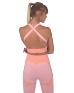 Trois Seamless Sports Bra — No-Chafe, 4-Way Stretch, Removable Padding