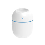 Mini USB Humidifier & Aroma Diffuser — Silent, LED Light, Auto Shut-Off