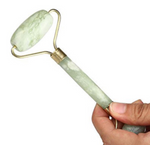 Natural Jade Facial Roller — Depuff, Lift & Glow in 5 Minutes a Day