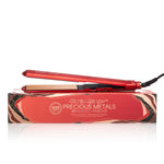 MaxLength Flat Iron — Rose Gold Titanium Plates, 450°F, Dual Voltage