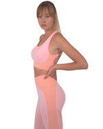 Trois Seamless Sports Bra — No-Chafe, 4-Way Stretch, Removable Padding