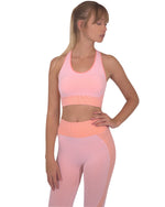 Trois Seamless Sports Bra — No-Chafe, 4-Way Stretch, Removable Padding