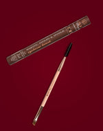 Majestic 2-in-1 Angled Eyebrow Brush & Spoolie — Precision Fill & Blend