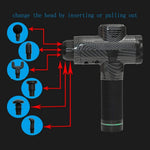 Premium Massage Gun — 30 Speeds, 6 Heads, LCD Display, 6H Battery Life